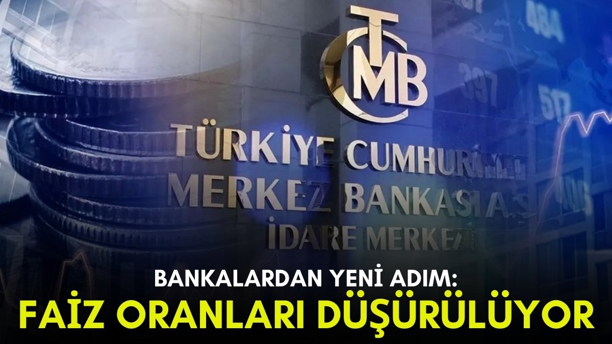 Bankalar faiz oranlarını indirmeye başladı: Merkez Bankası'ndan önce harekete geçtiler