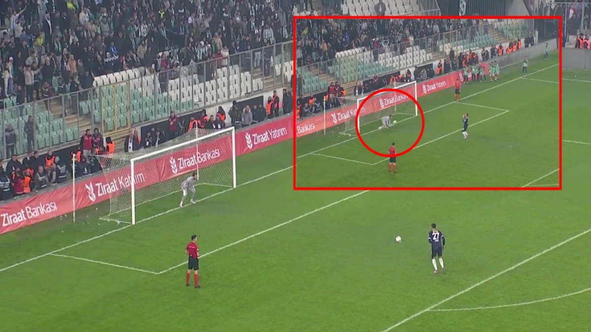 Bursasporlu Mehmet Yiğit'in panenkası Vanspor'un kalecisini gülme krizine soktu! Sosyal medyayı sallayan vuruş