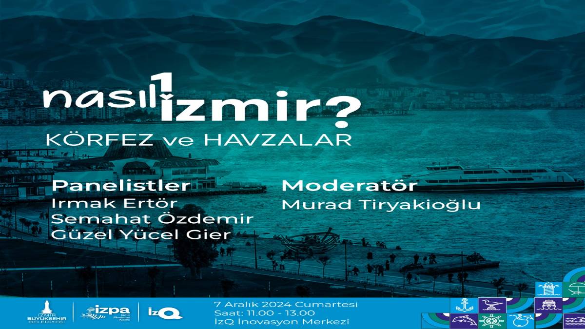 Nasıl Bir İzmir serisinde üçüncü panel: Körfez ve Havzalar