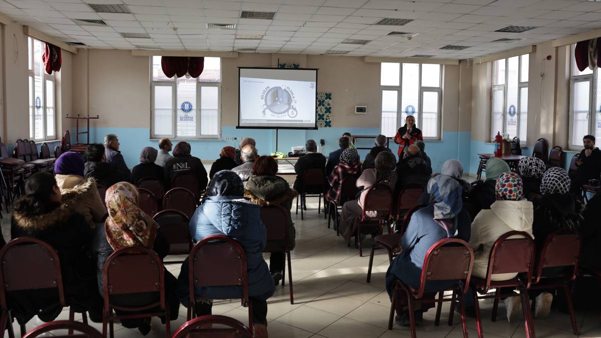 Afet farkındalığı ile sıfır atık konularında eğitim verildi