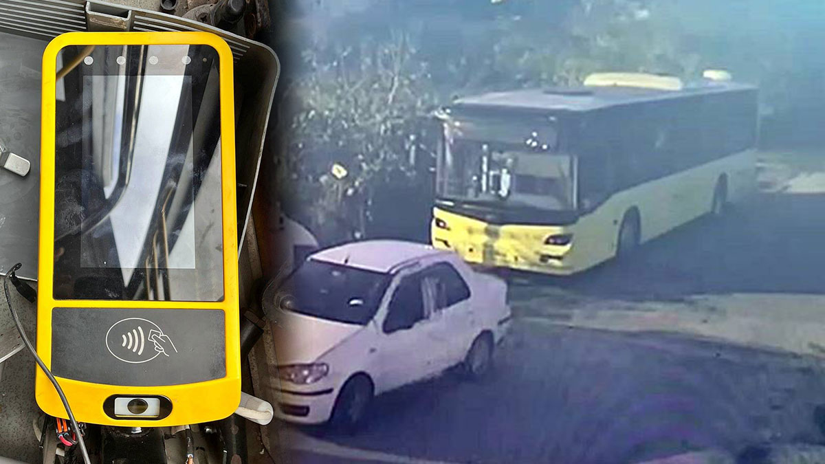 Belediye otobüsünü çalıp parçalarına ayırdılar! 'Pes' dedirten hırsızlık kamerada