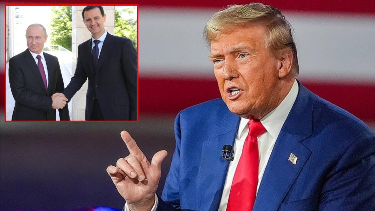 Trump: Rusya artık Esad'ı korumuyordu ve kaçtı