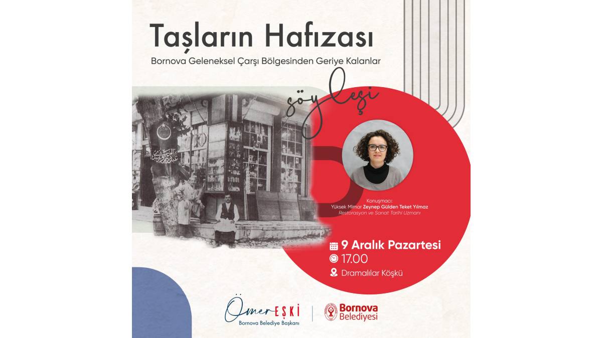 Bornova’nın Geleneksel Çarşı Bölgesi tez konusu oldu