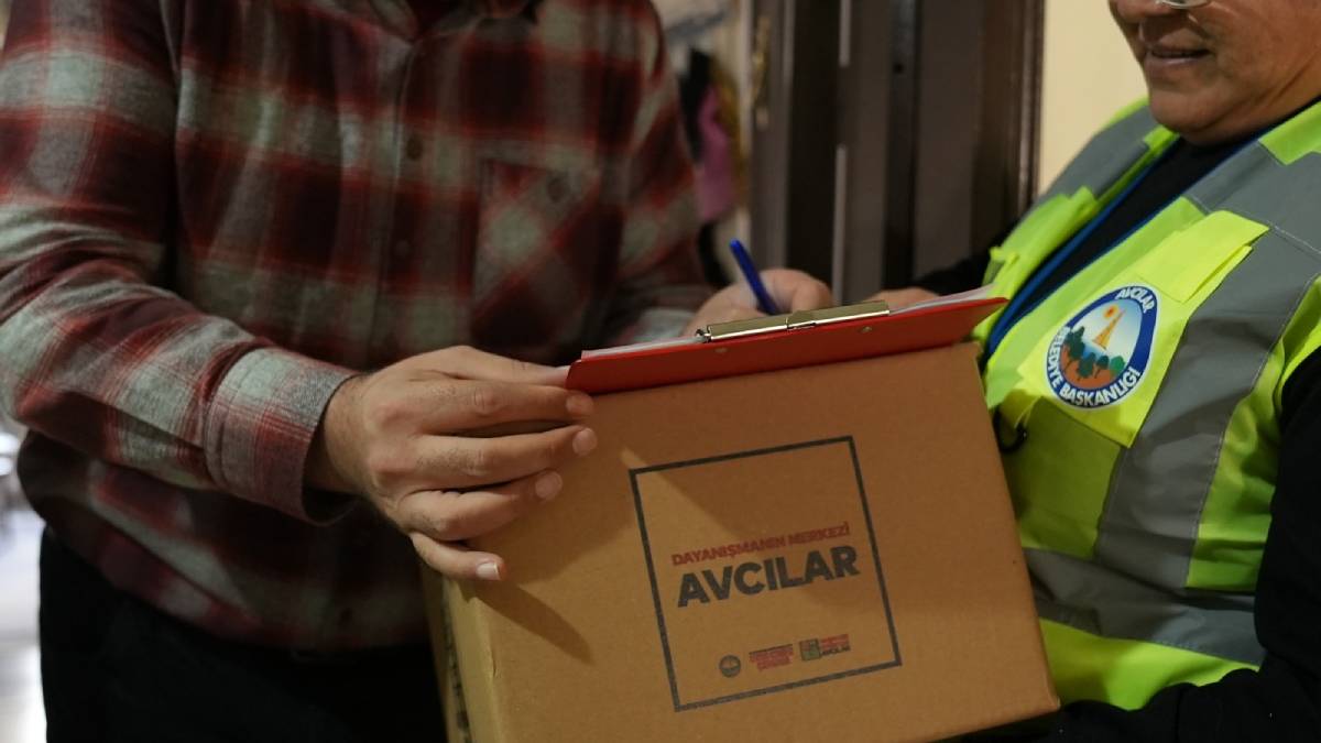 Avcılar Belediyesinden glütensiz erzak desteği