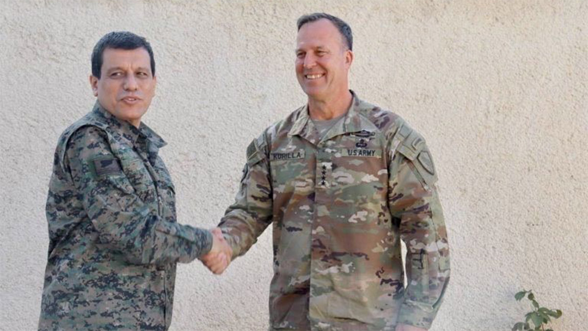 ABD'den YPG'ye Suriye'de üst düzey ziyaret: Ortaklarımızın güvenliğine bağlıyız