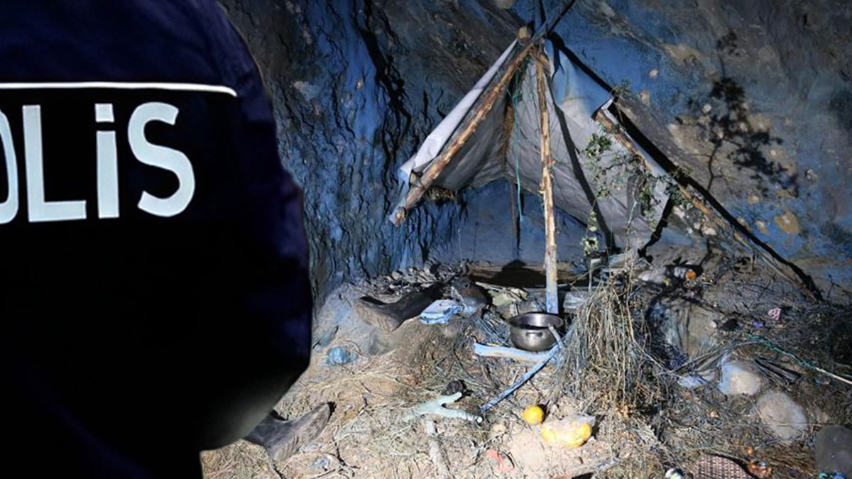 Polise yakalanmamak için mağarada yaşayan torbacılara büyük şok! O kentte dev operasyon