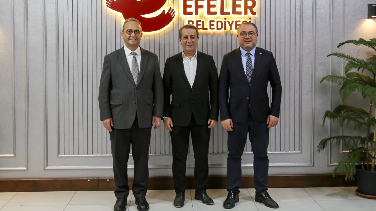 Başkan Yetişki Tezcan ve Karakoz’u konuk etti