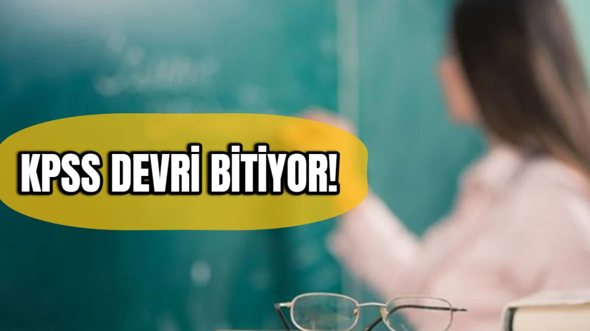 Öğretmen adayları dikkat! Kadrolu öğretmen olmak için KPSS derdi bitti: Yeni dönem 13 Temmuz'da başlıyor