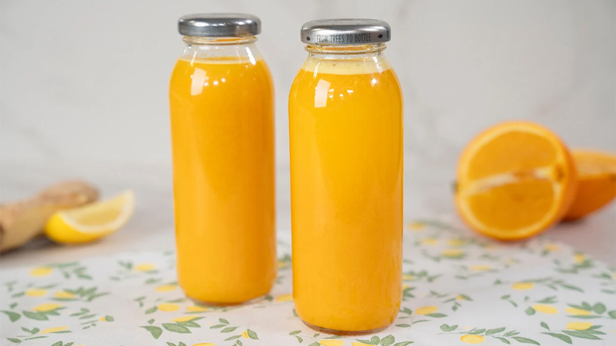 Evde kalan mandalina ve portakalları böyle değerlendirin! Doğal grip ilacı...İşte zencefili ginger shot tarifi