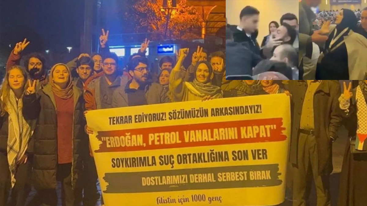 Cumhurbaşkanı Erdoğan'ı protesto eden 9 gence iddianame: "Filistin'e özgürlük" sloganı suç sayıldı