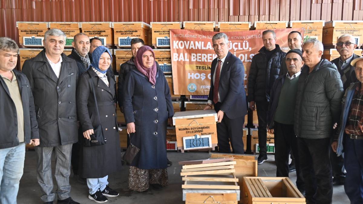 Büyükşehir’in yüzde 50 hibe ile kovan desteği başladı
