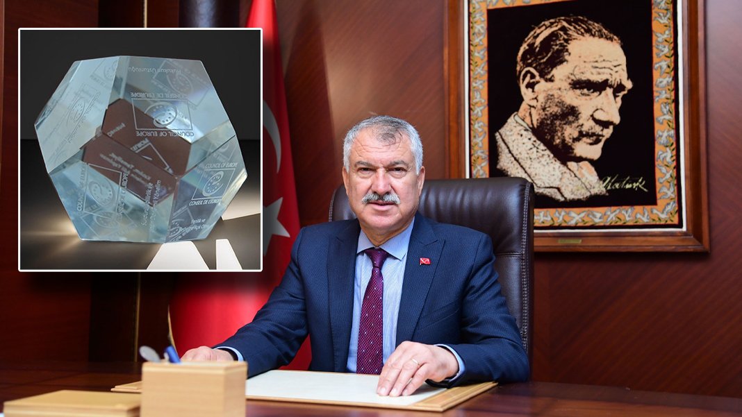 Zeydan Karalar Belediyeciliği’ne Avrupa Konseyi’nden mükemmellik markası