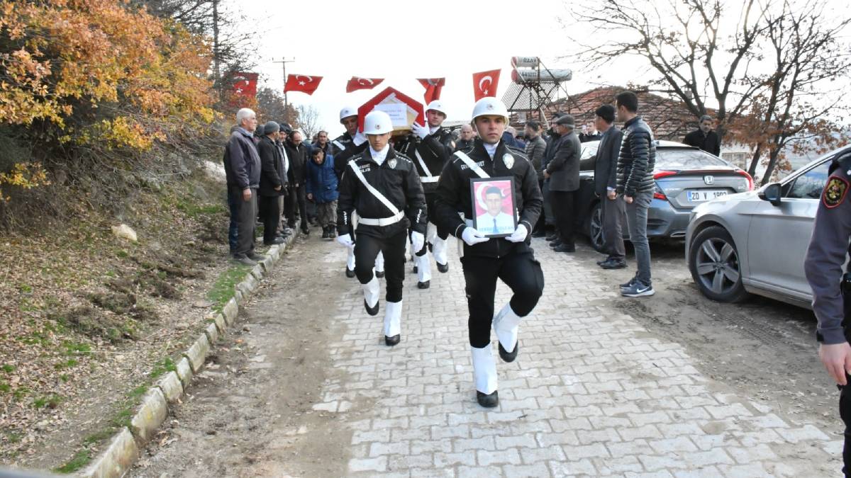 Polis memuru Serdar Gülcan son yolculuğuna uğurlandı