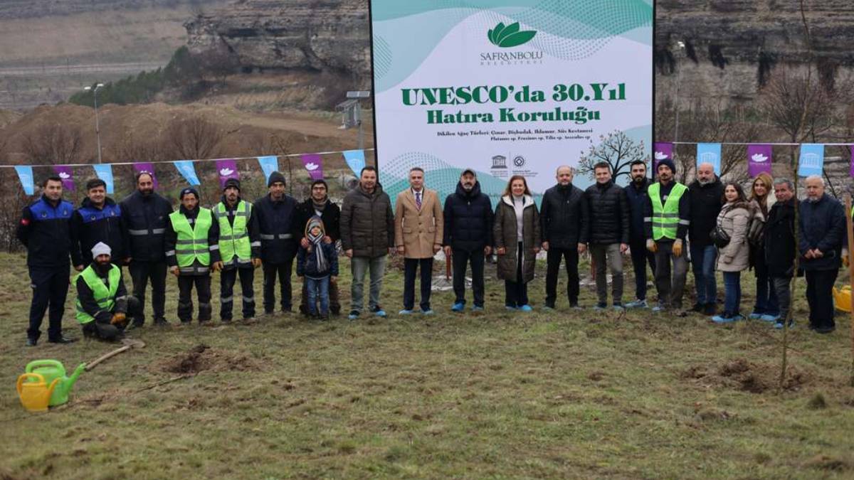 “UNESCO 30. Yıl Hatıra Koruluğu” kuruldu: Gelecek nesillere yeşil bir miras
