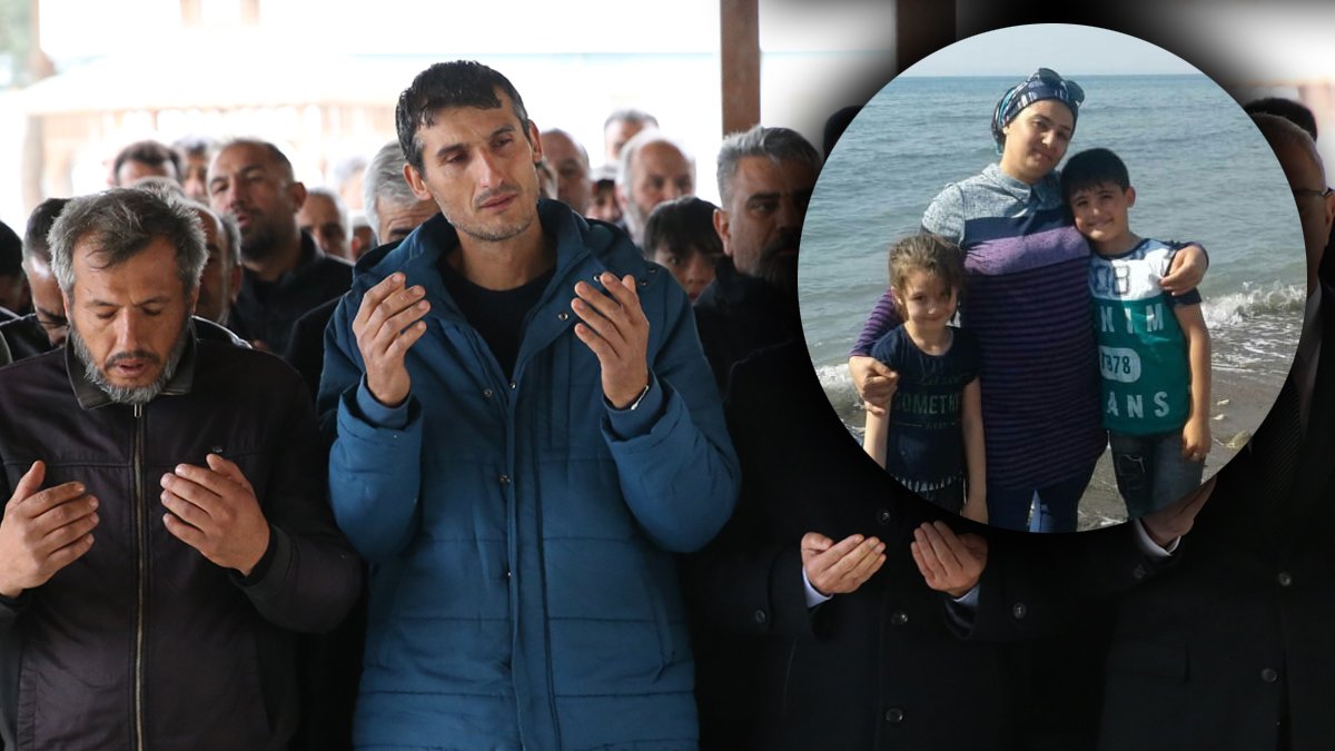 Hatay'da doğal gazdan zehirlenen anne ve 3 çocuğu toprağa verildi