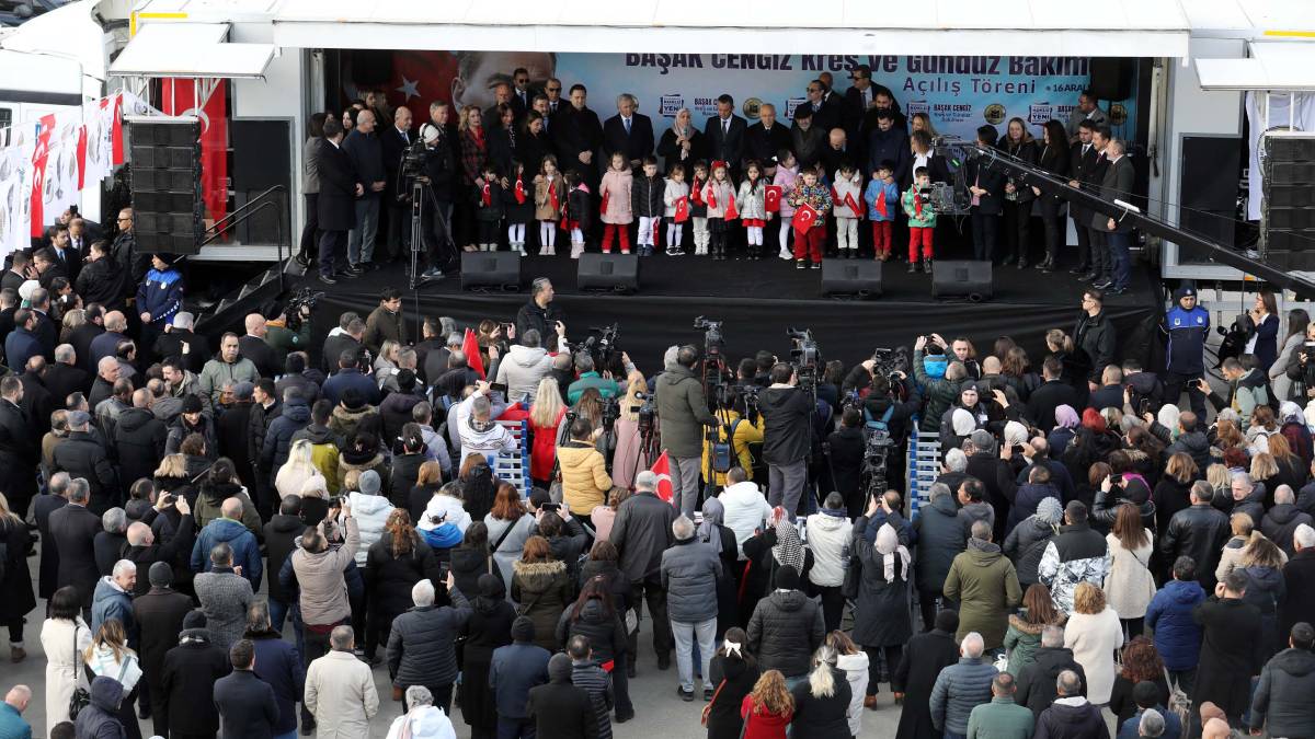 Yenimahalle Belediyesi, Türkiye’nin en büyük kreşini açtı