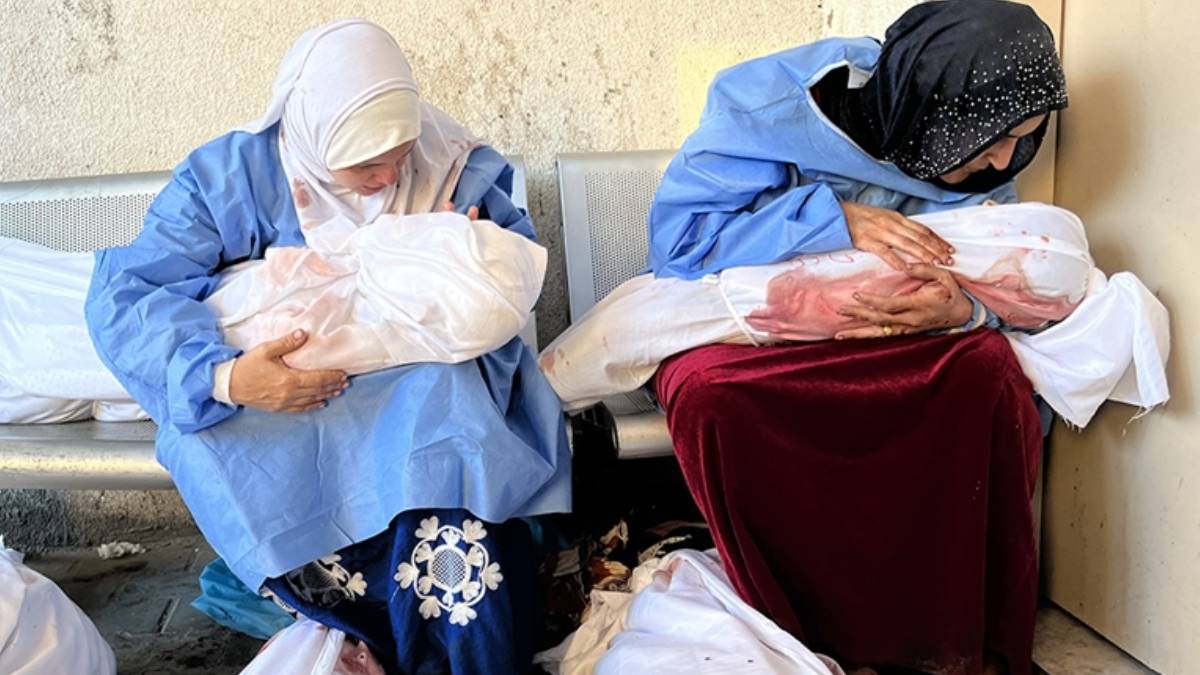 Gazze'de öldürülenlerin yüzde 70'i kadın ve çocuk
