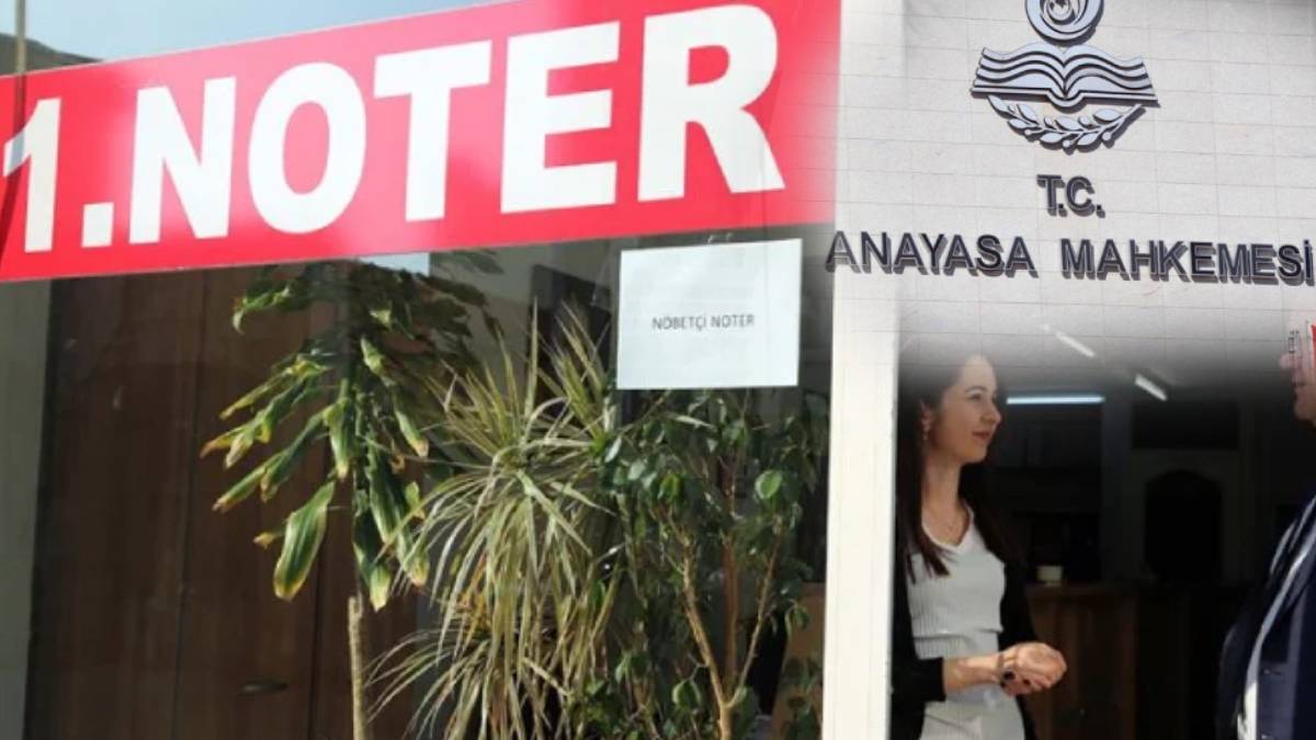 AYM'den 'noter' kararı