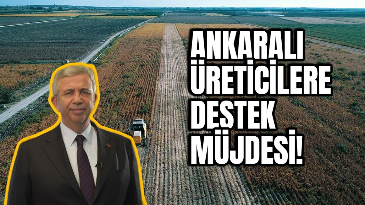 Ankaralı üreticiler yaşadı! Mansur Yavaş yeni desteğini duyurdu: Yüzde 90 hibe ile başvurular başladı