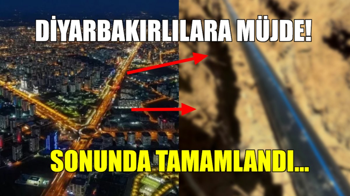 Diyarbakırlılar uzun zamandır bekliyordu! 40 kilometrelik proje müjdesi: Sonunda tamamlandı