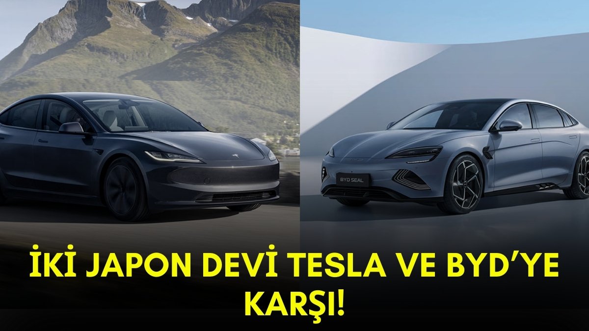 Otomotiv dünyası sarsılıyor: İki Japon devi Tesla ve BYD'ye karşı birleşiyor