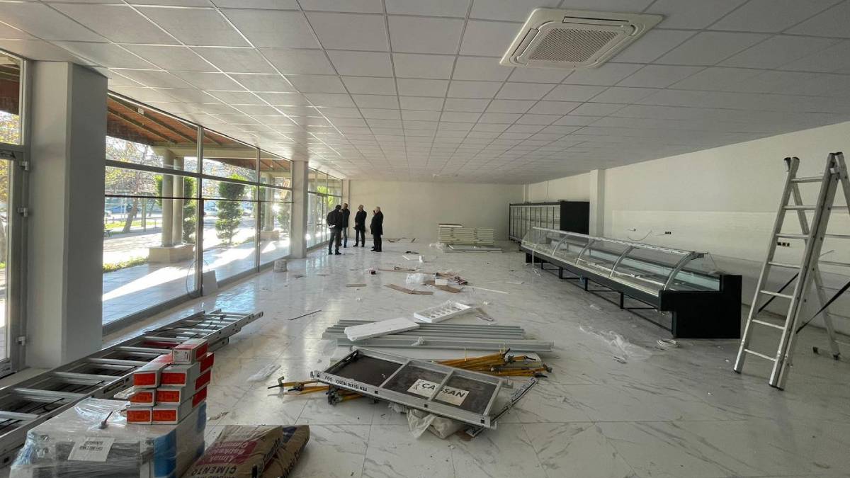 Burhaniye’de “Halk Market” açılıyor