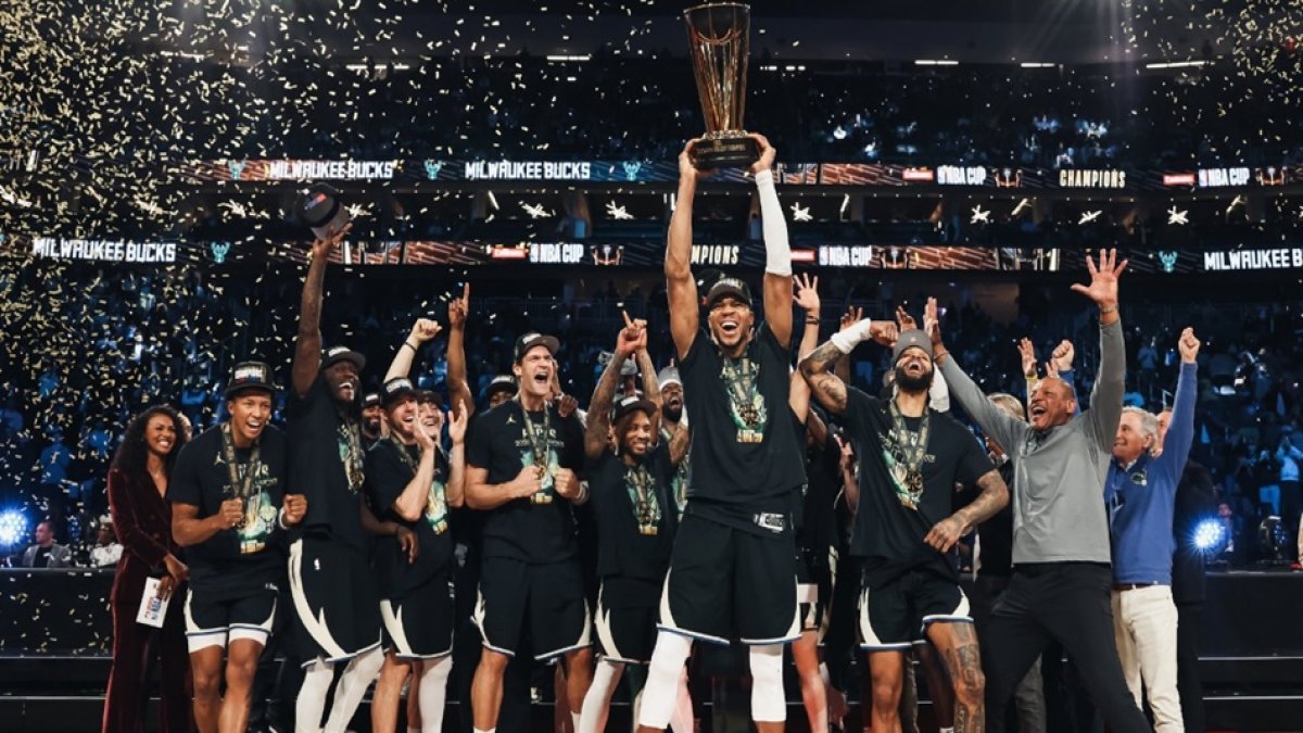 NBA Kupası'nda Milwaukee Bucks şampiyon oldu