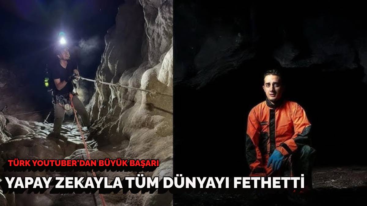 Türk Youtuber yapay zekanın gücüyle dünyayı fethetti! O videosu tam 185 milyon kez izlendi