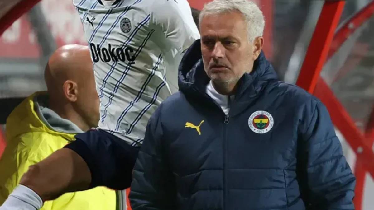 Jose Mourinho'nun tüm planları altüst oldu! 15 milyon euroluk yıldız kararını verdi. Fenerbahçe taraftarı sinirden çıldıracak