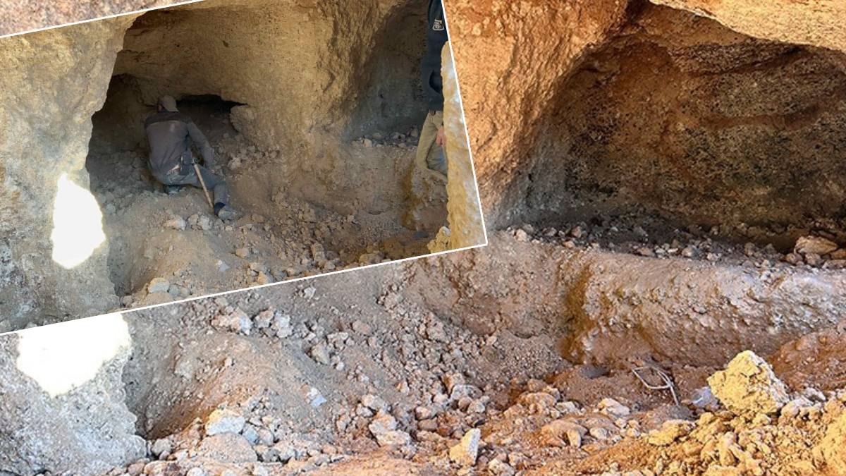 İnşaat çalışmaları sırasında bulundu: Hatay’da temel kazısında kaya mezarları keşfedildi