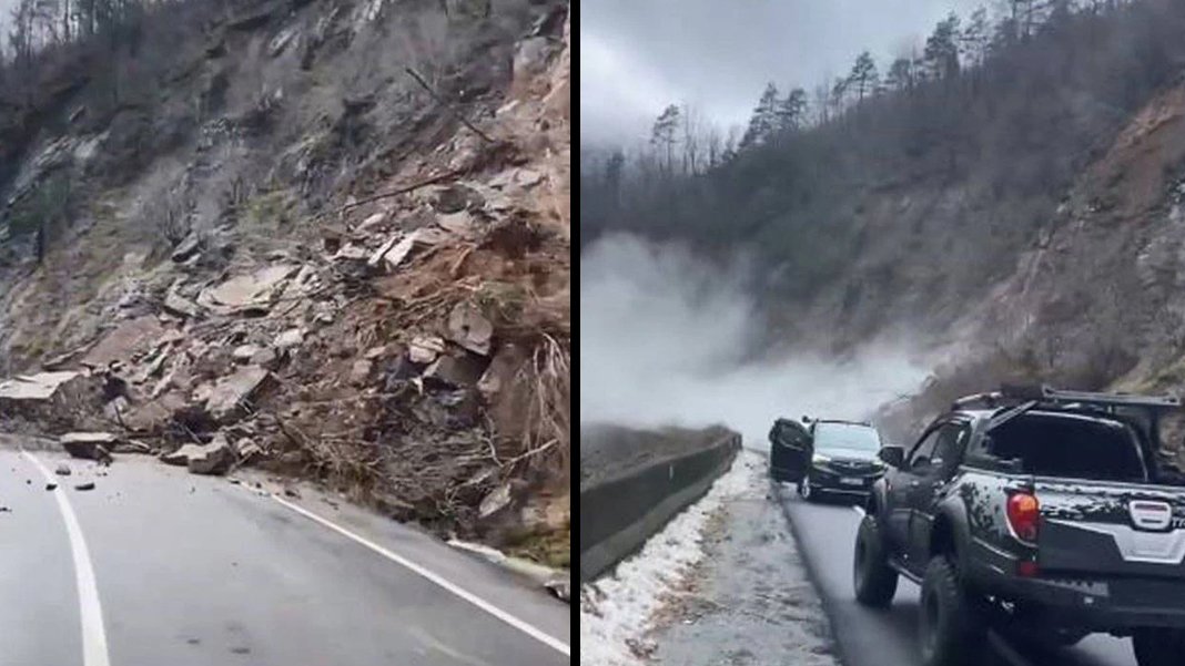 Artvin’de heyelan üstüne heyelan: Hopa-Borçka karayolu ulaşıma kapandı