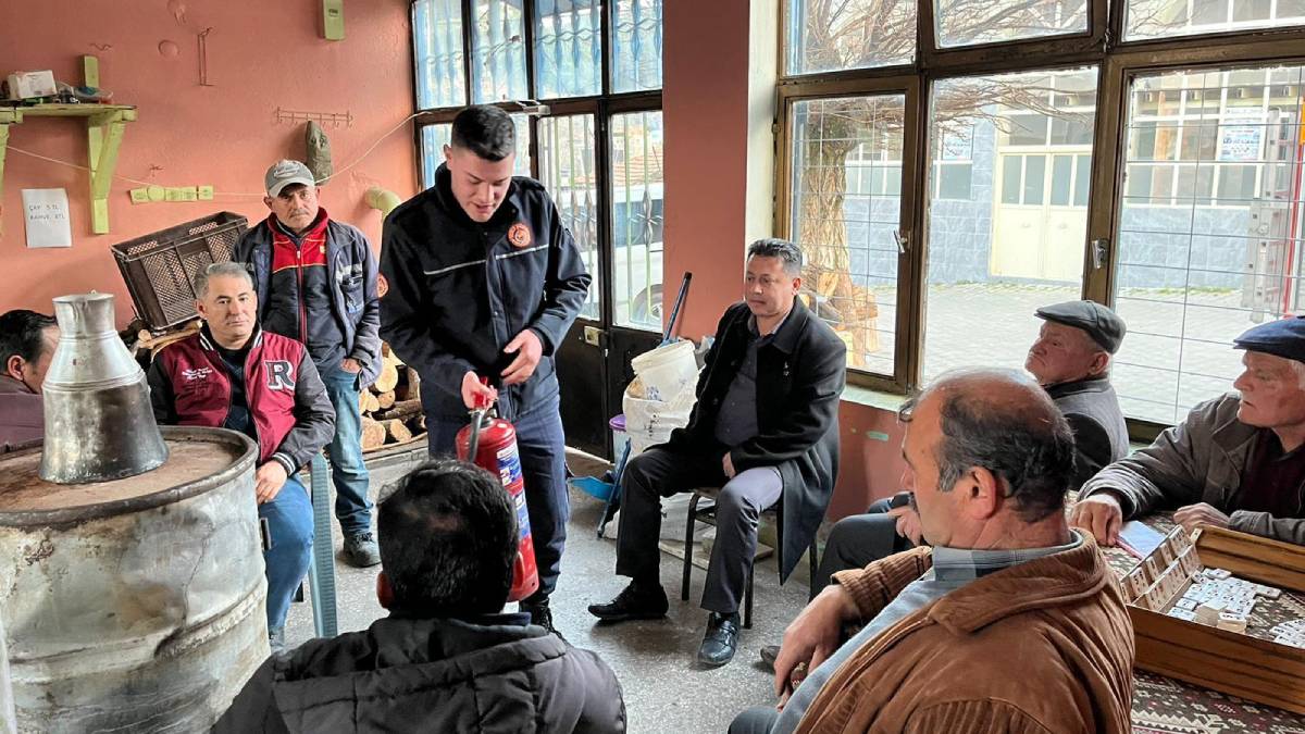 Muğla İtfaiyesi, 13 İlçe 330 mahallede vatandaşlara eğitim verdi