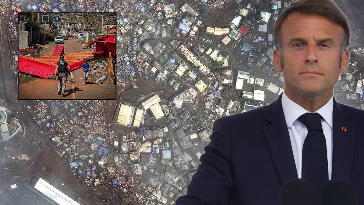 Macron, kendisini yuhalayan afetzedelere verdiği tepki şaşırttı: Biz olmasaydık haliniz daha beter olurdu