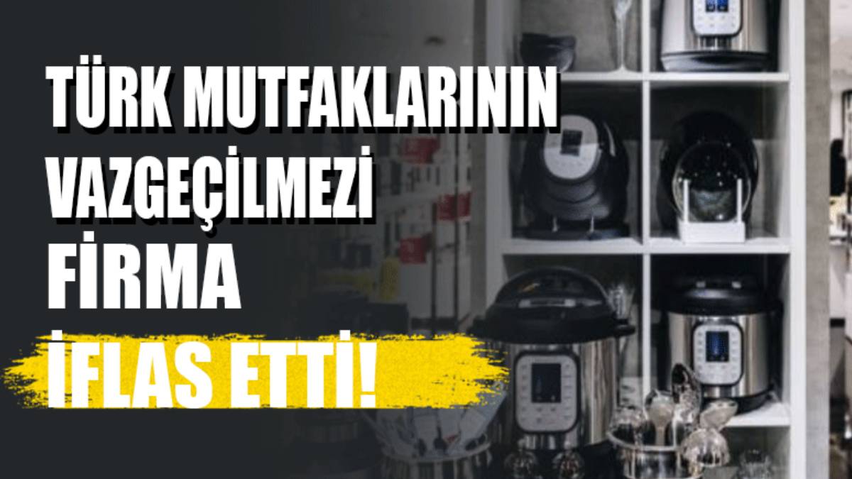 Türkiye'nin beyaz eşya devi iflas etti! Müşteriler şubeye akın etti. Yüzlerce satılan ürüne el konuldu