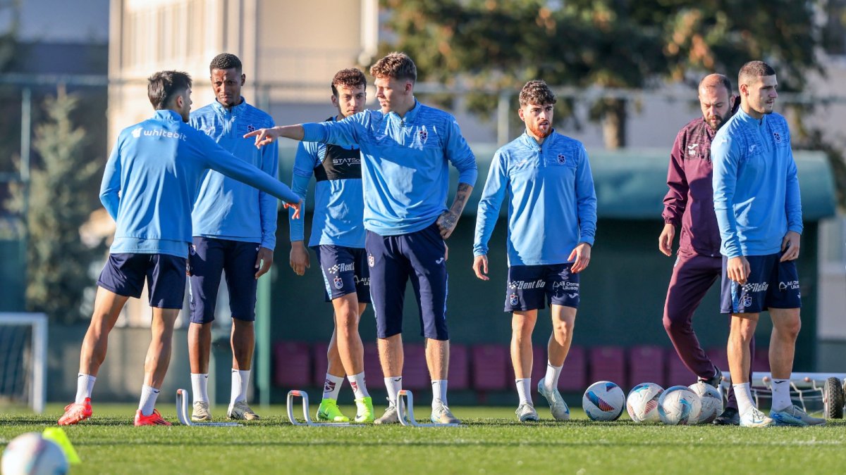 Trabzonspor'da, Bodrum FK karşılaşması öncesinde 8 eksik var