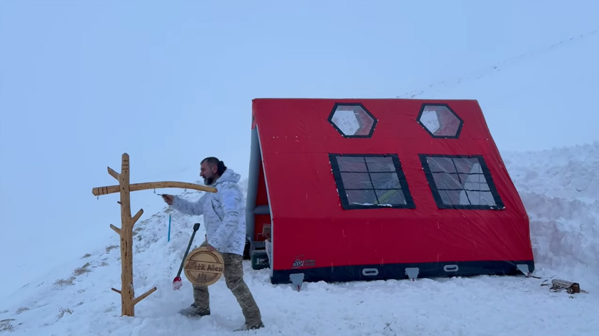 3000 metrede hayatta kalma mücadelesi! Atik Ailesi Ergan Dağı'nda şok eden kamp deneyimi!