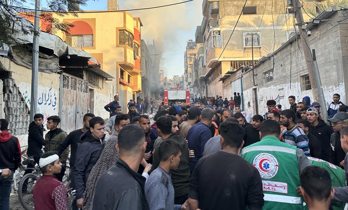 Gazze’de can kaybı 45 bin 227’ye yükseldi