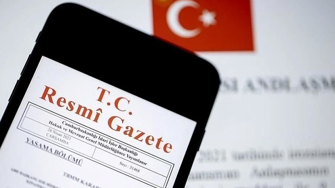 Milletlerarası anlaşmalar Resmi Gazete'de