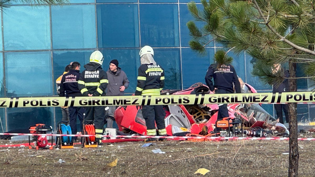 Muğla'da hastaneye çarpan ambulans helikopter düştü: 4 kişi hayatını kaybetti