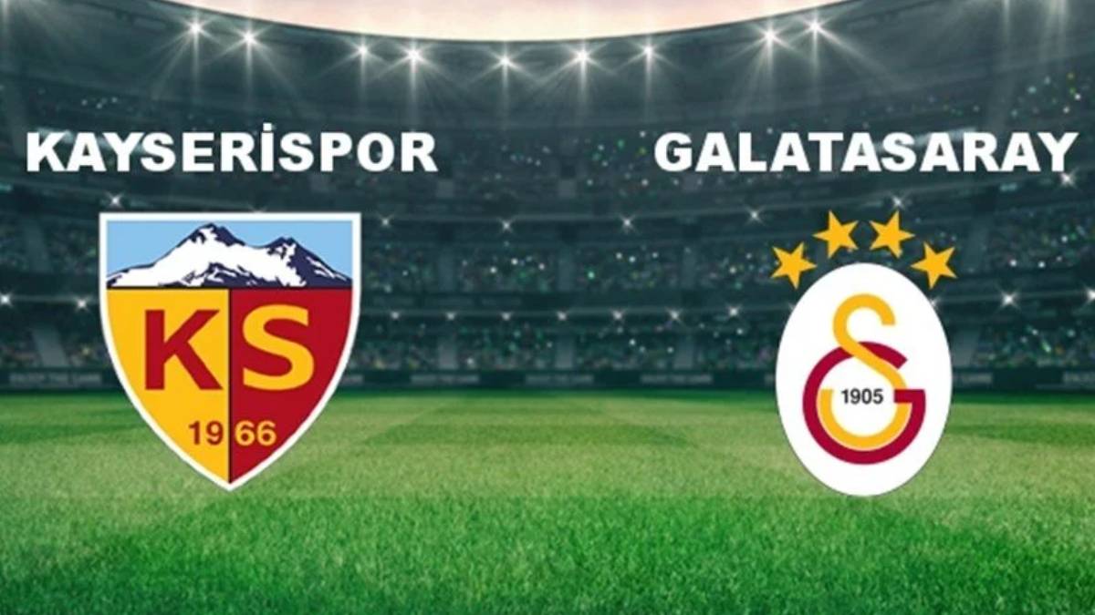 Galatasaray'ın Kayserispor karşısındaki ilk 11'i belli oldu