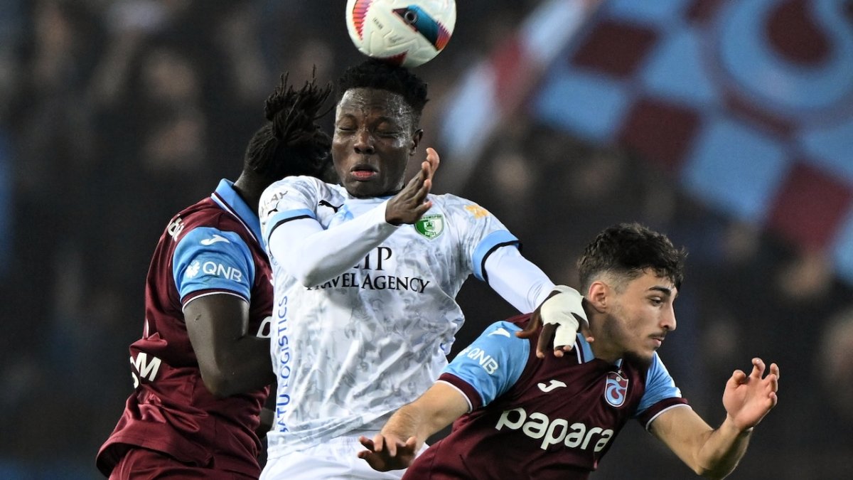 Fırtına nefes aldı: Trabzonspor, Bodrum FK'yı mağlup etti