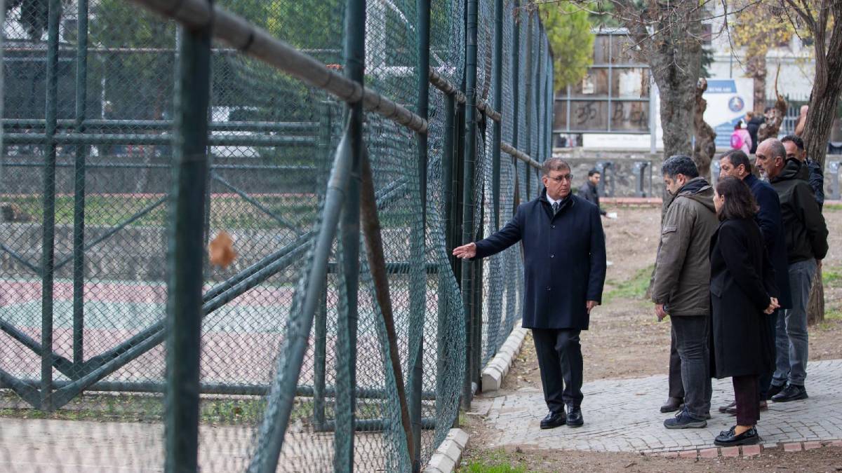 Buca’nın simgesi Hasanağa Bahçesi yenilenecek