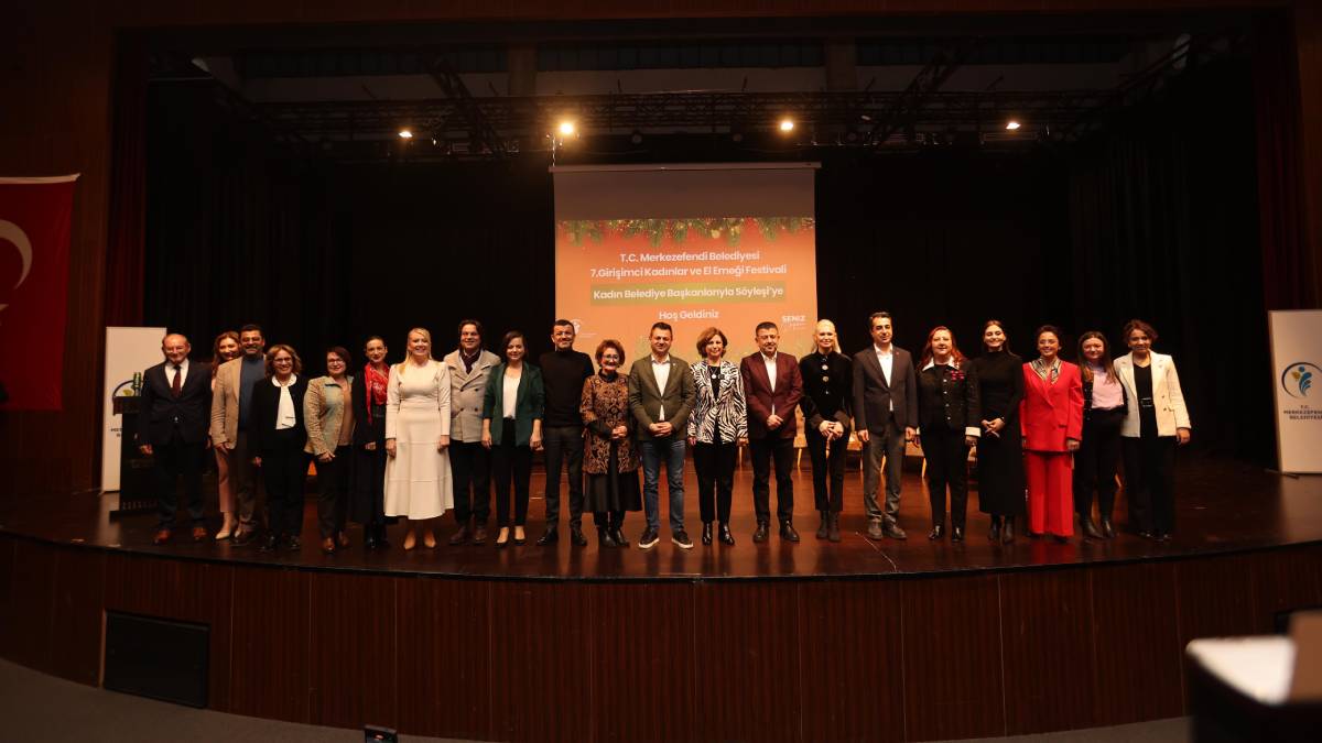 Kadın belediye başkanları Merkezefendi’de buluştu
