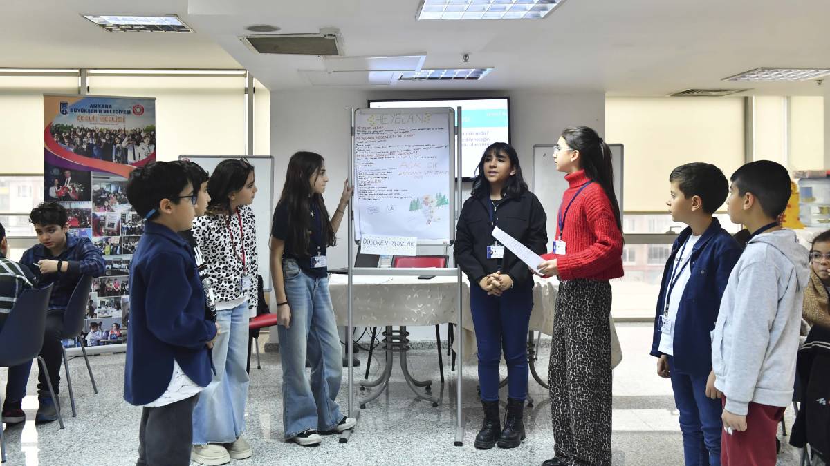 Çocuklar afetlere hazırlık için fikirlerini paylaştı