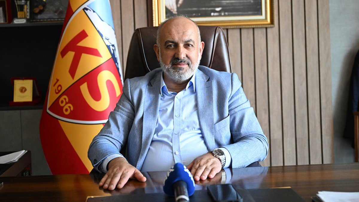 Kayserispor Başkanı Ali Çamlı istifa etti!