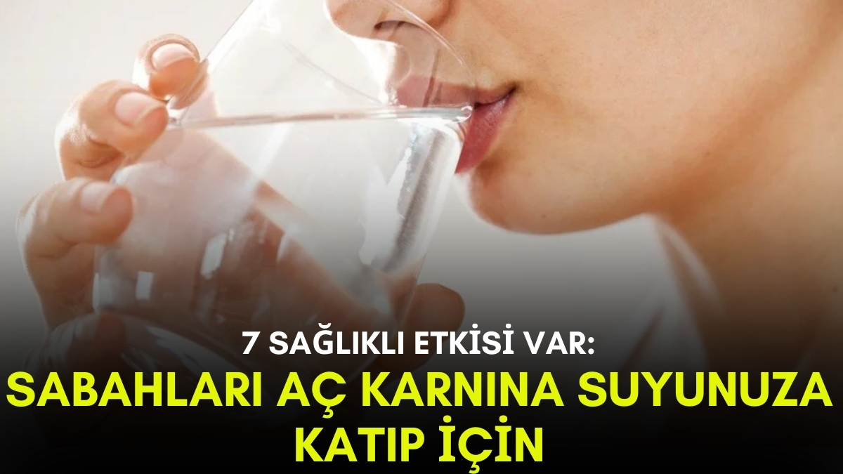 1 değil 2 değil tam 7 sağlıklı etkisi var! Sabahları aç karnına ılık suya sıkın: Tüm hücreleriniz yenilenecek