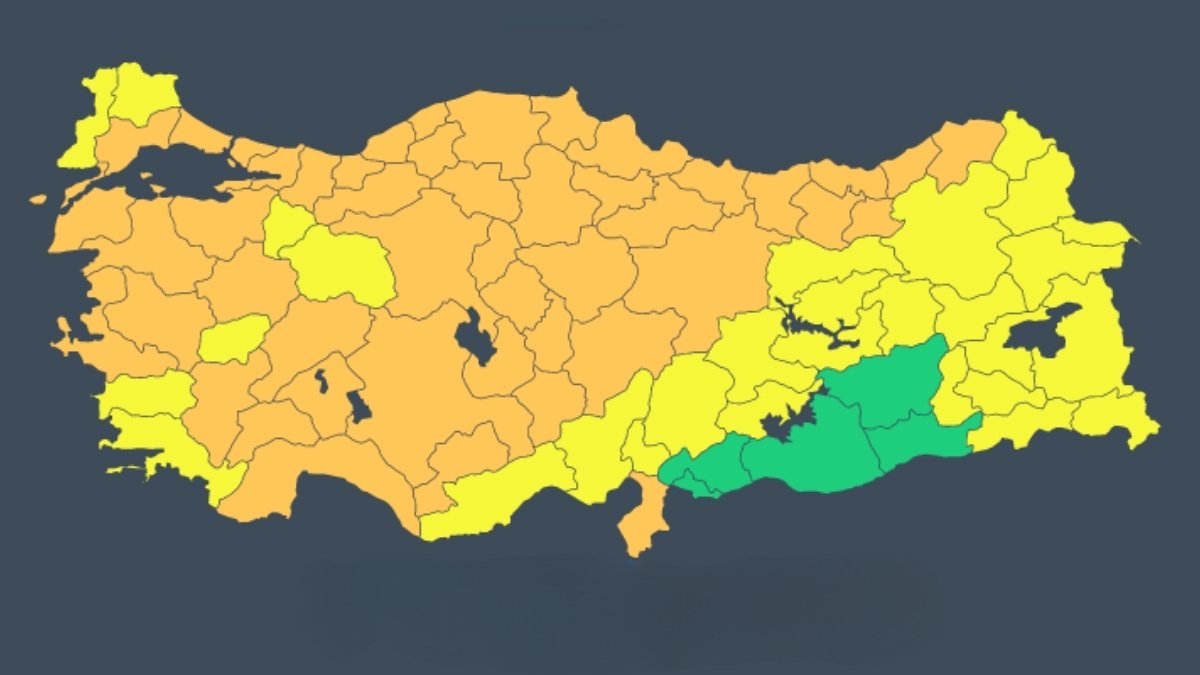 Adana, Mersin, Gazinatep, Hatay, Kahramanmaraş, Adıyaman sabah 7'de başlayacak göz açtırmayacak: Meteoroloji uyardı...