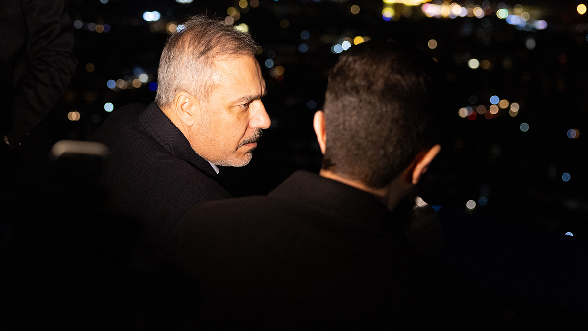 Şam'daki zirve sona erdi: Fidan ve Şara, Kasyun Dağı'nda çay içti