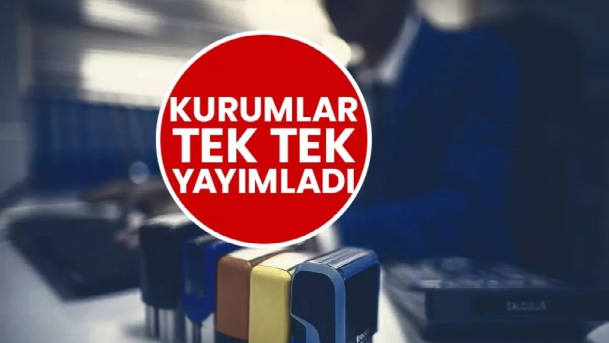 Kamuya memur alımı duyurusu! Dışişleri, Hazine, Sağlık Bakanlıkları ve Türk Patent yeni personel arıyor!