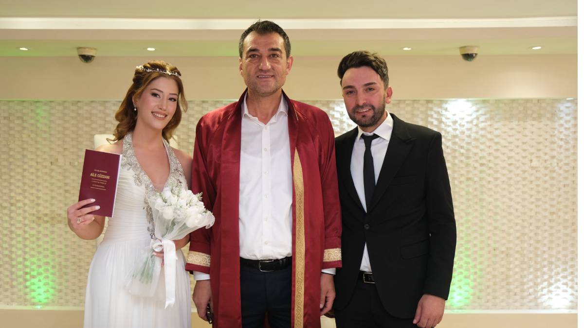 9 aylık süre içerisinde 701 çiftin nikahı kıyıldı